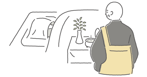 お迎え・ご安置いたします。