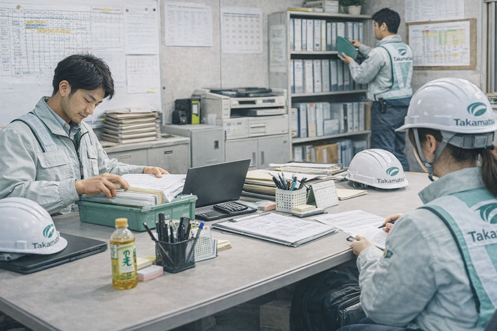 品質チェック・写真記録